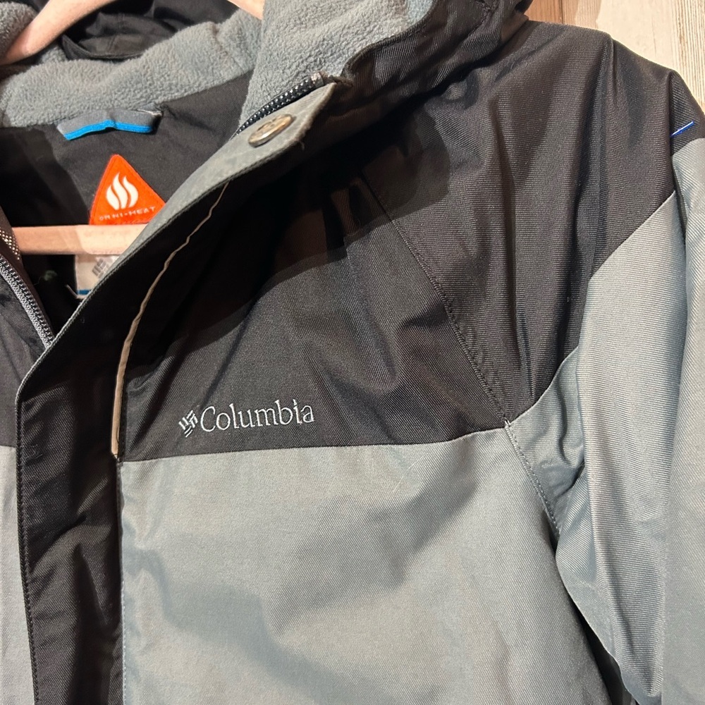 Columbia Omni-Heat Kids 10/12 Insulated Hooded Winter Jacket Waterproof - Picture 2 of 9
